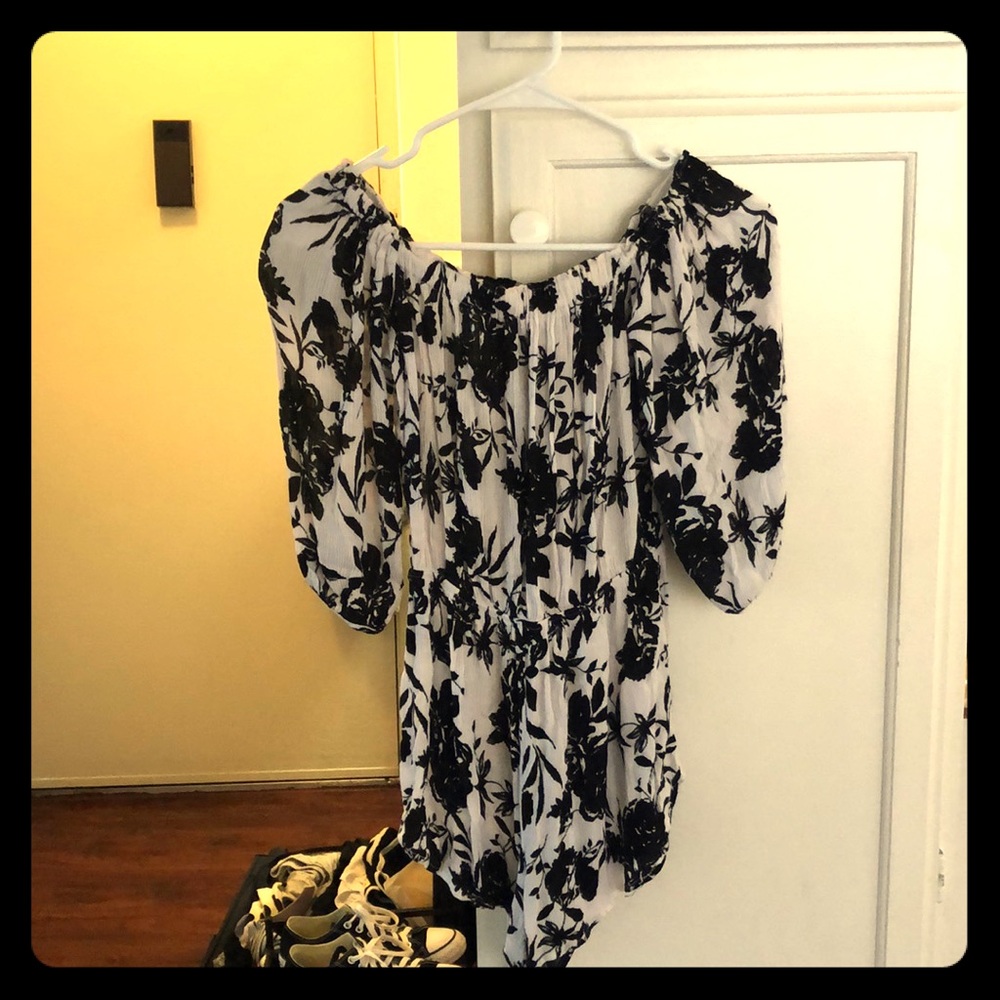 Off Shoulder Romper